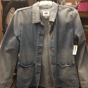 Denim blazer